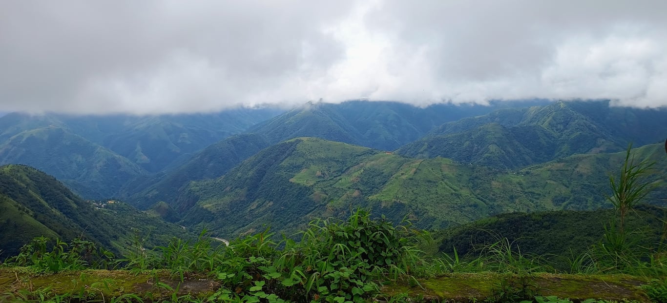 mountains in which small remote villages were situated at very distant