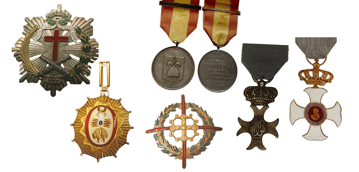 Medallas militares Españolas