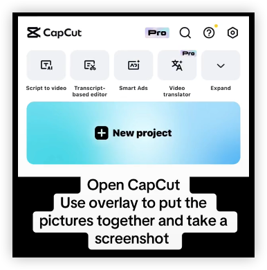 use ccpcut merge pic