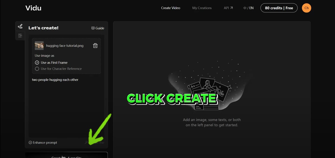 Create Magical AI Hugging Videos with Vidu AI