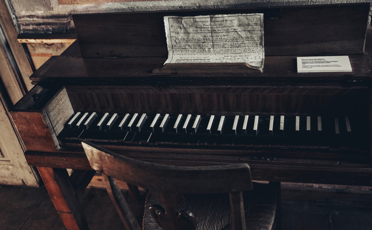 Le piano des Charmettes
