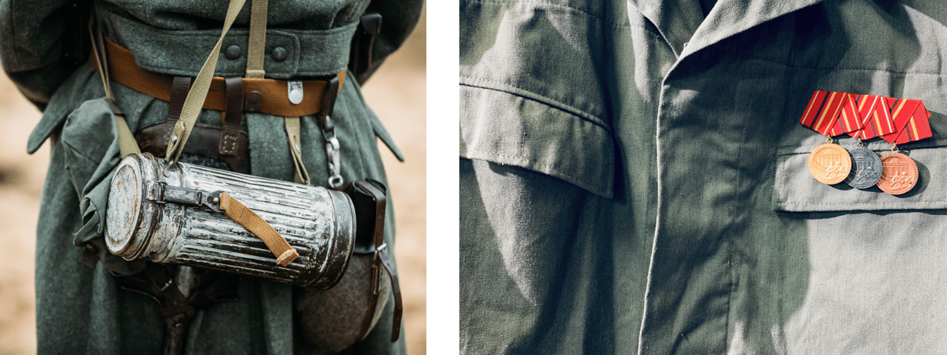 Alte Militäruniformen, Medaillen und historische Militaria-Objekte zum Ankauf