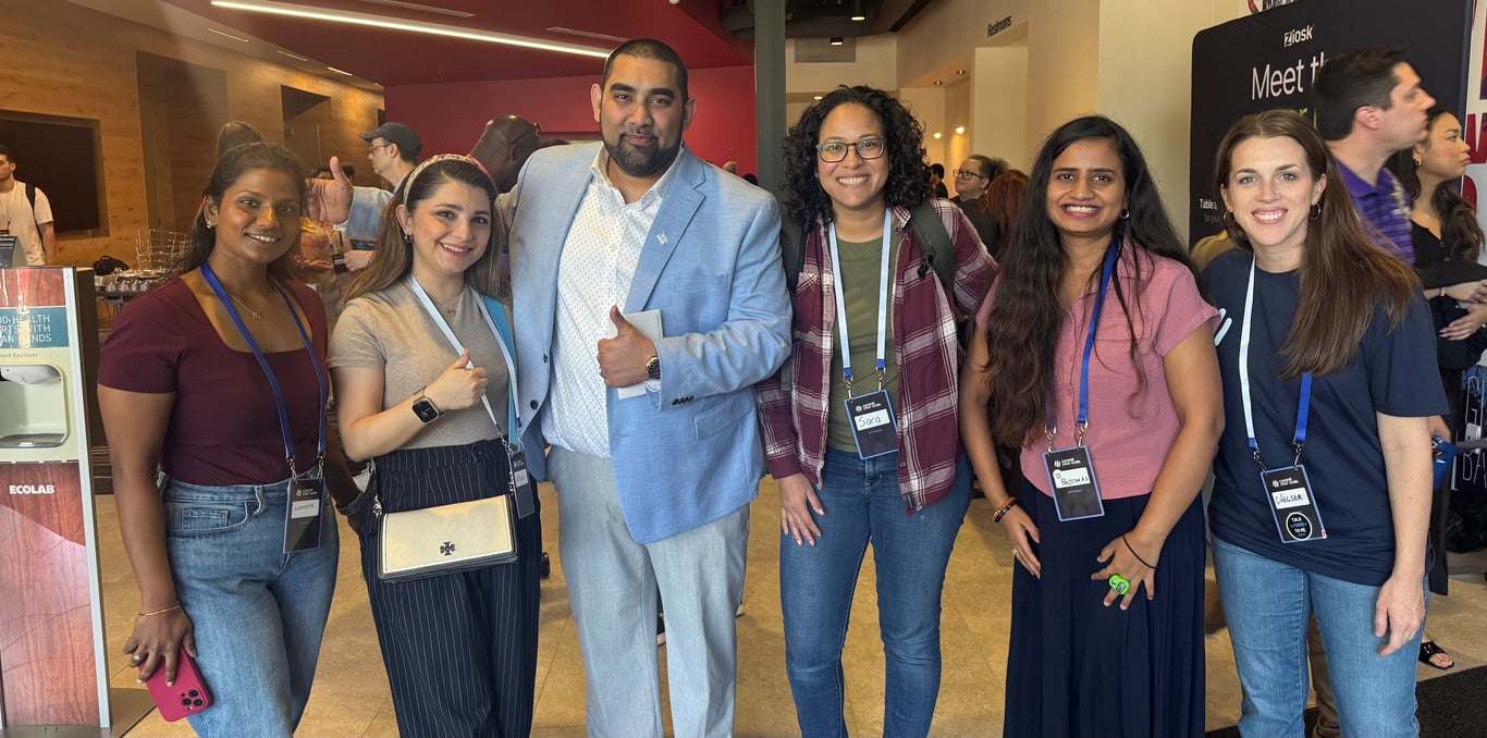 Group picture with Danny Thompson and CYC attendees