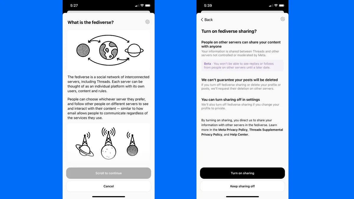 Meta’s Fediverse Sharing: Cross-Platform Interaction and Privacy Concerns | Threadsaver