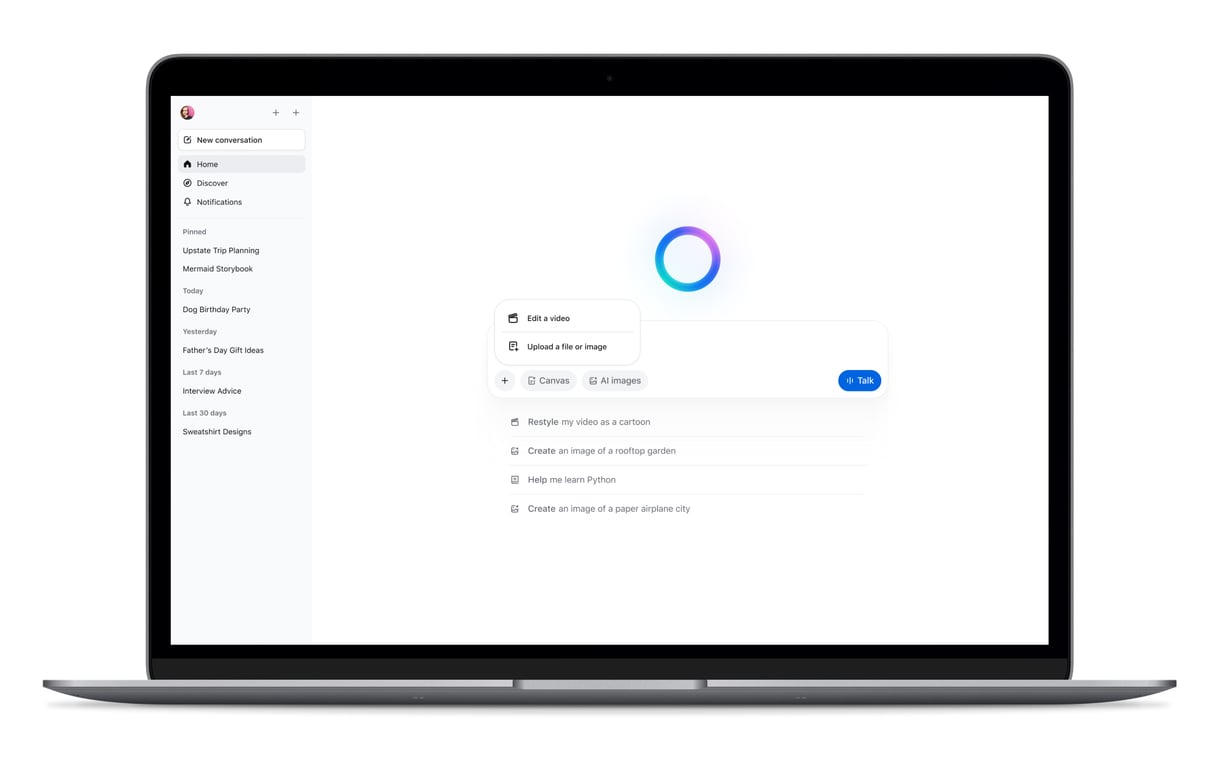Image showing how to share an edited video on Meta AI web | Threadsaver.in