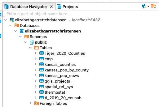 qgis saved projects