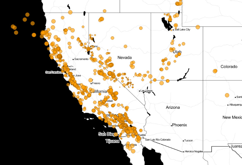 USGS Earthquakes