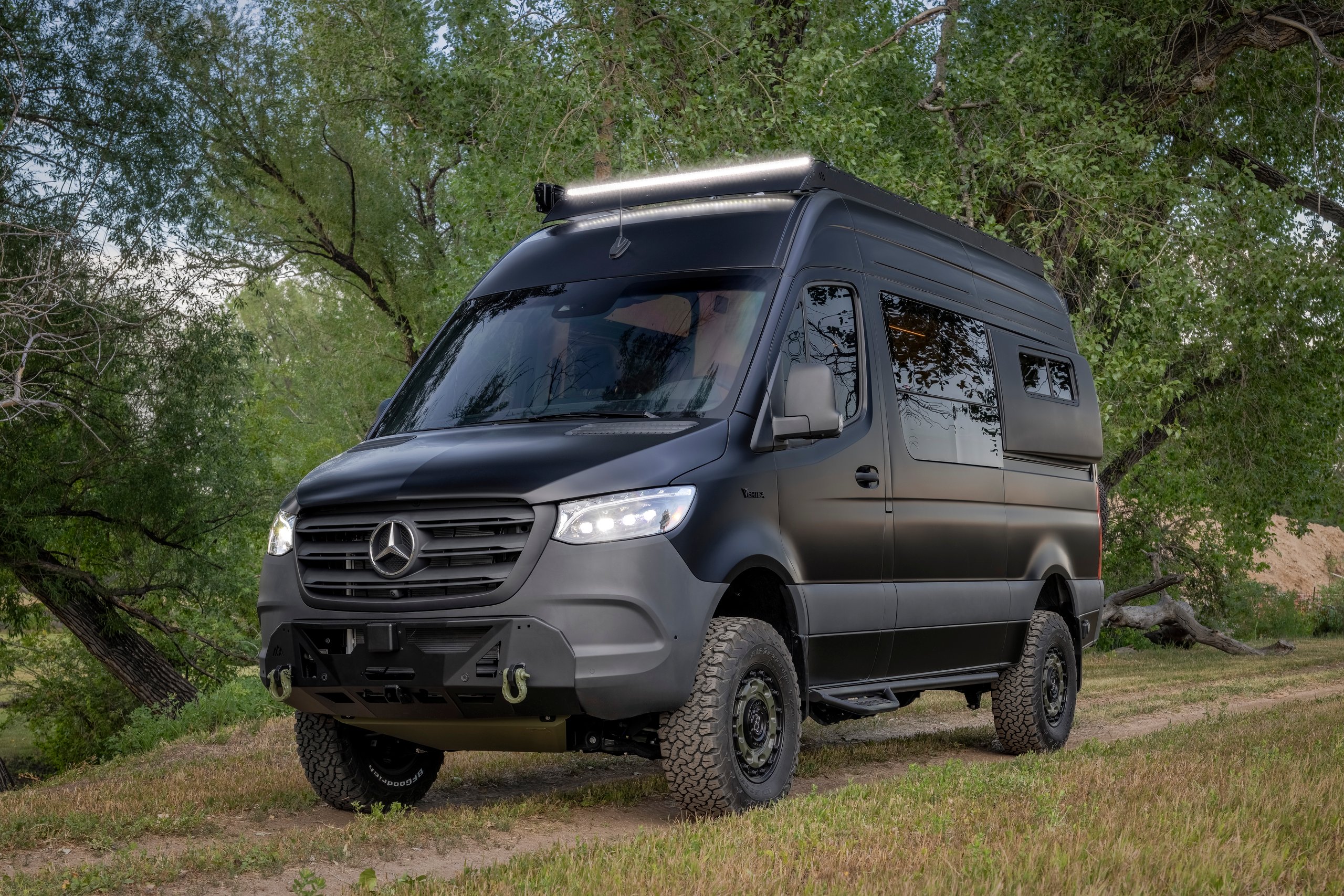 black van