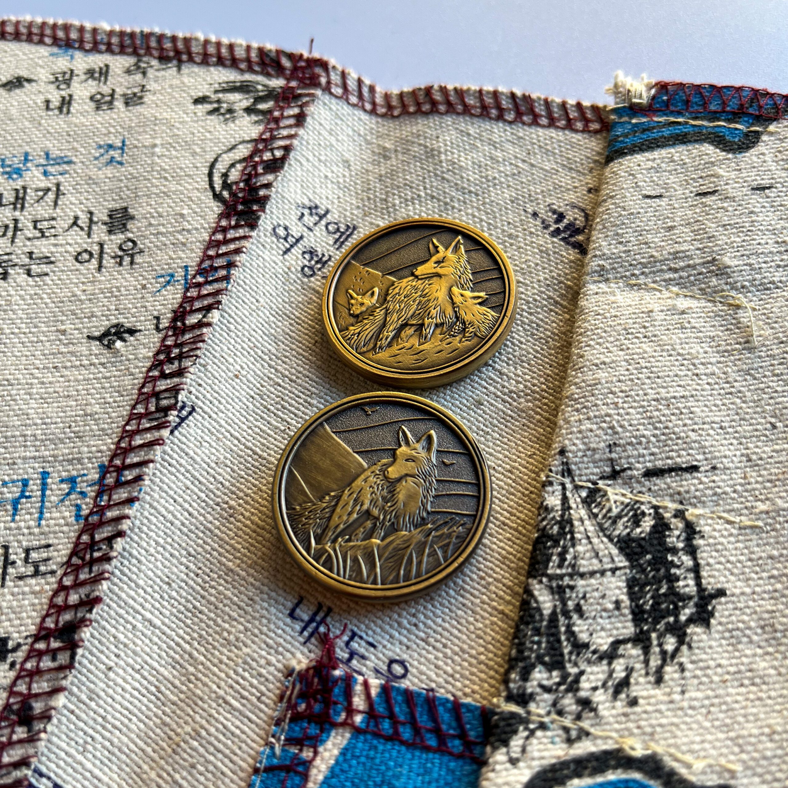 Fox Case & Token – Heart of the Deernicorn