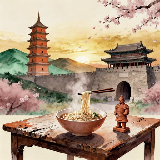 西安 — Cố Đô Ngàn Năm Nơi Lịch Sử Sống Lại (千年古都，历史重生)