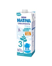 Preparado lácteo infantil Nestlé Nativa Crecimiento +1 original 1 L