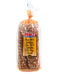 Pan molde Froiz 18% centeno 18 rebanadas 800 g