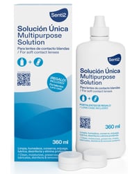 Líquido lentes de contacto + portalentes Senti2 360 ml