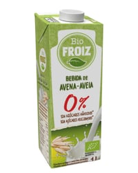Bebida de avena Froiz bio 0% azúcares añadidos 1 L