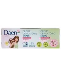 Crema depilatoria facial Daen rosa mosqueta 15 ml