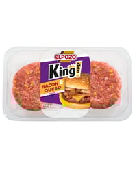 Burger Queso y Bacon ElPozo King 2x120 g