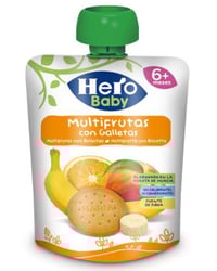 Bolsita Hero Baby Multifruta Galleta 100 g