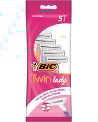 Maquinilla Bic Twin lady 5 u