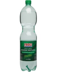 Agua con gas Froiz natural 1.5 l