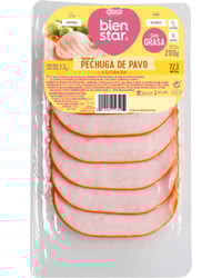 Pechuga de Pavo adobada BienStar ElPozo 200 g