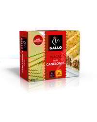 Pasta Gallo canelones 20 placas 160 g