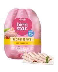 Pechuga de pavo ElPozo sin grasa reducida en sal 65% carne kg