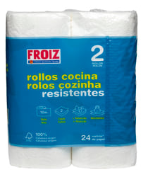 Papel cocina Froiz doble capa 2 rollos
