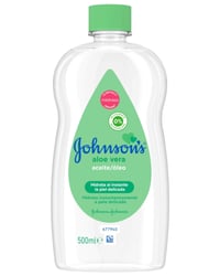 Aceite Johnson's baby con aloe vera 500 ml