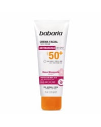 Protector solar Babaria facial crema antimanchas factor 50 75 ml
