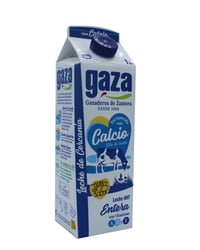 Leche Gaza calcio entera brik 1 l