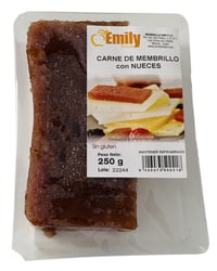 Carne de membrillo con nueces Emily 250 g