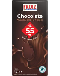Chocolate Froiz negro 55 % cacao 150 g