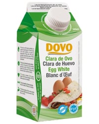Clara de huevo pasteurizada Dovo 320 ml