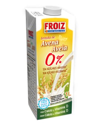 Bebida de avena Froiz calcio 0% sin azúcares añadidos 1l