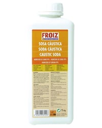 Sosa cáustica Froiz tarro 1 kg
