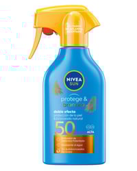 Protector Solar Nivea broncea pistola Factor 50 250 ml