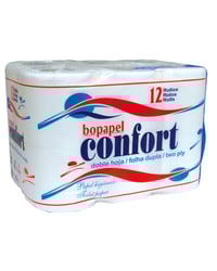 Papel higiénico Confort doble hoja 12 rollos