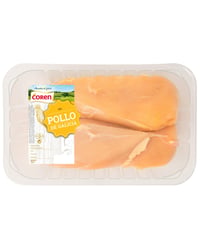Pechuga de pollo bandeja peso aproximado 500 g