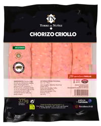 Chorizo criollo Torre de Núñez (especial parrillas) 375 g