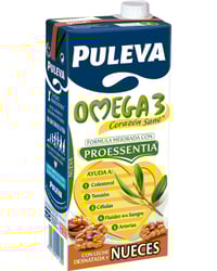 Leche Puleva Omega 3 desnatada nueces 1 L