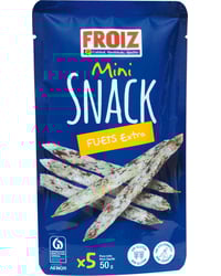 Mini Snack de fuet para picar Froiz bolsa 50 g