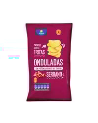 Patatas fritas Alteza onduladas jamón 150 g