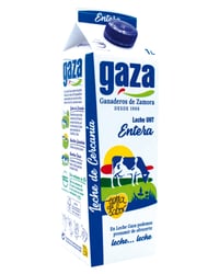 Leche Gaza entera brik 1 l