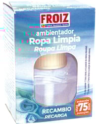 Ambientador Froiz eléctrico recambio ropa limpia