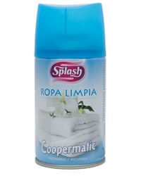 Ambientador Splash recarga ropa limpia 250 ml