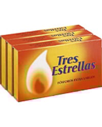 Cerillas Tres Estrellas Extra Largas P3