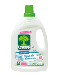 Detergente L'Arbre Vert ecológico brisa 34 lavados