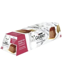 Comida gatos Gourmet Revelations salmón 4x57 g