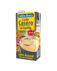 Caldo casero Gallina Blanca cocido 100 % natural 1 l