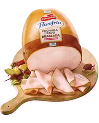 Pechuga de pavo Campofrío Pavofrío braseada 65% carne kg